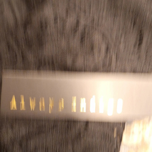 C womens Always Indigo solid black stretch lined plus size top 3X NWT - Picture 4 of 6